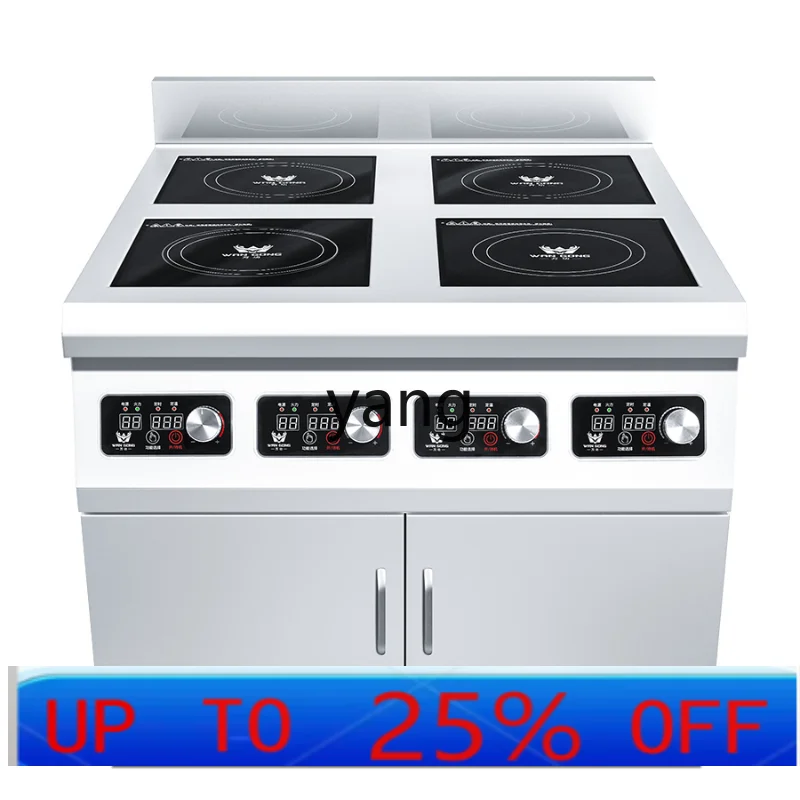 

LH Commercial Induction Cooker 3500W Multi-Head High-Power Electric Ceramic Stove Plane