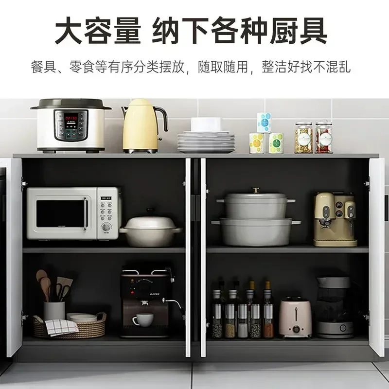 خزائن جانبية حديثة وحدة تحكم بوفيه المطبخ خزانة خشبية درج خزائن جانبية تخزين Aparador أثاث المطبخ Vuisine Meuble #3