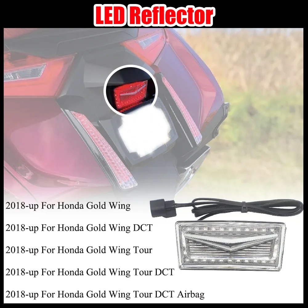 

Motorcycle LED Reflector Replacement Light AccessoriesFIT UP NEWFor Honda GoldWing GL1800F6B Gold Wing Tour DCT Airbag2018-2021
