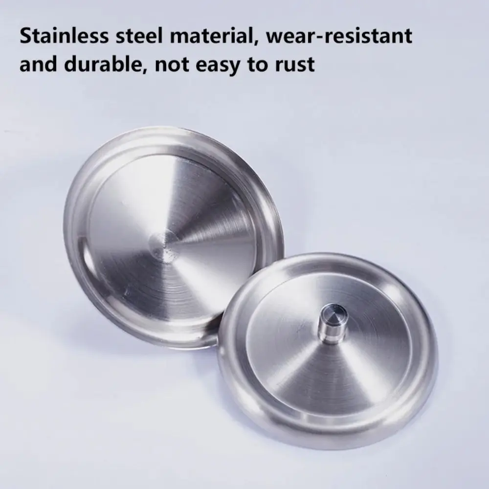 8.5/9.3/10.2cm Stainless Steel Cup Lids Dust-Proof Leakproof Drink Cup Lids Durable Drinkware Glass Mug Lid Kitchen Drinkware