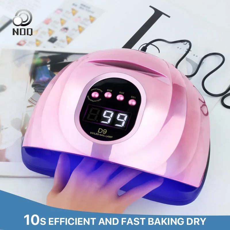 โคมไฟเล็บ LED UV สําหรับเจลโปแลนด์, การตั้งค่าตัวจับเวลาแบบแห้งเร็ว 4 ตัวแบบพกพาและขาตั้งโทรศัพท์ไฟเล็บ LED สําหรับเล็บมือ