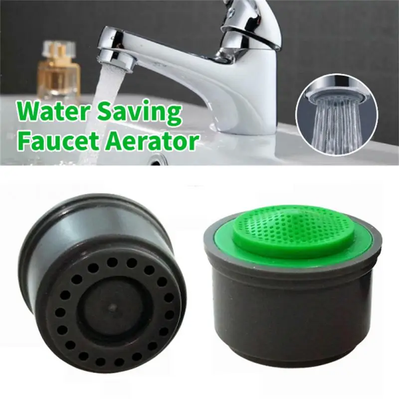 Basin Tap Filter Tap Faucet Aerator Plastic Insert Replacement Nozzle Filter Faucet Flow Restrictor Replacement Parts Aerators