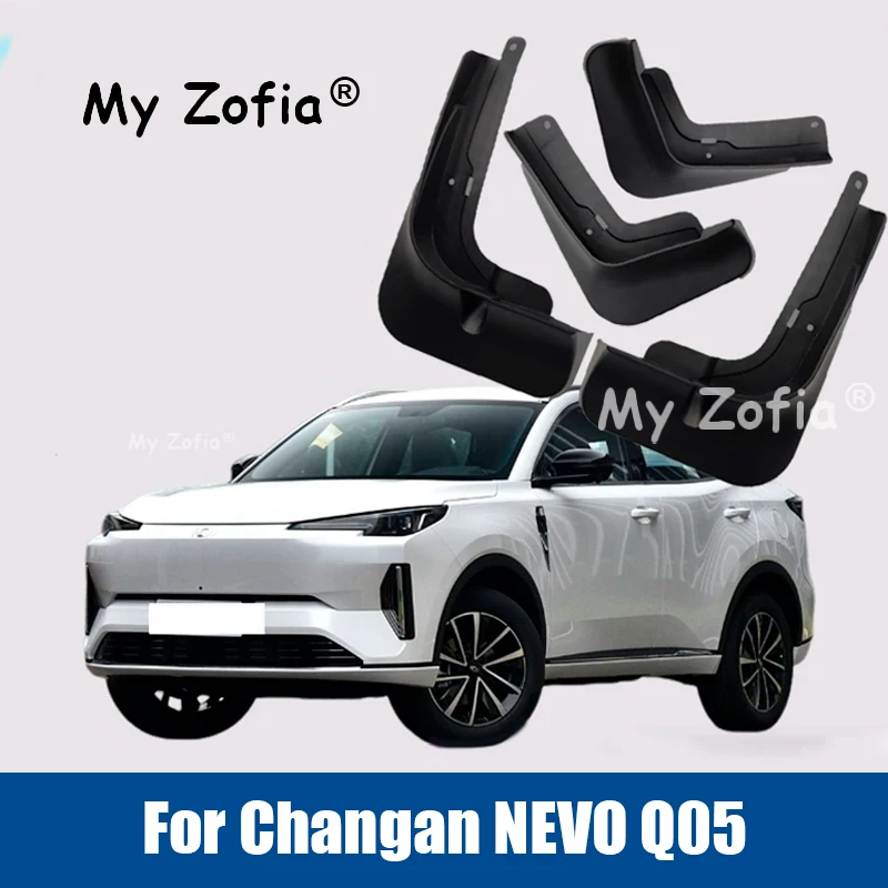 

Mudflaps Mudguards Fender For Changan NEVO Q05 2024 2025 Car Mudguards Tire Fenders Mud Flaps Wheel Guards Accessories