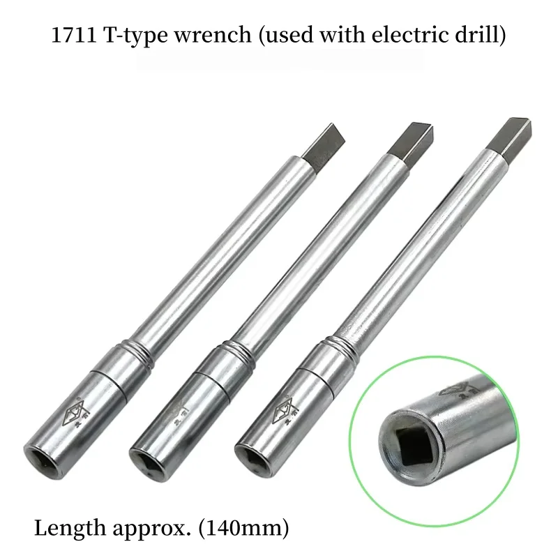 Piano Repair Tuning Removal Tuning Pin Wrench Soundboard Refurbishment Tools T-Wrench Extended 1710 1711