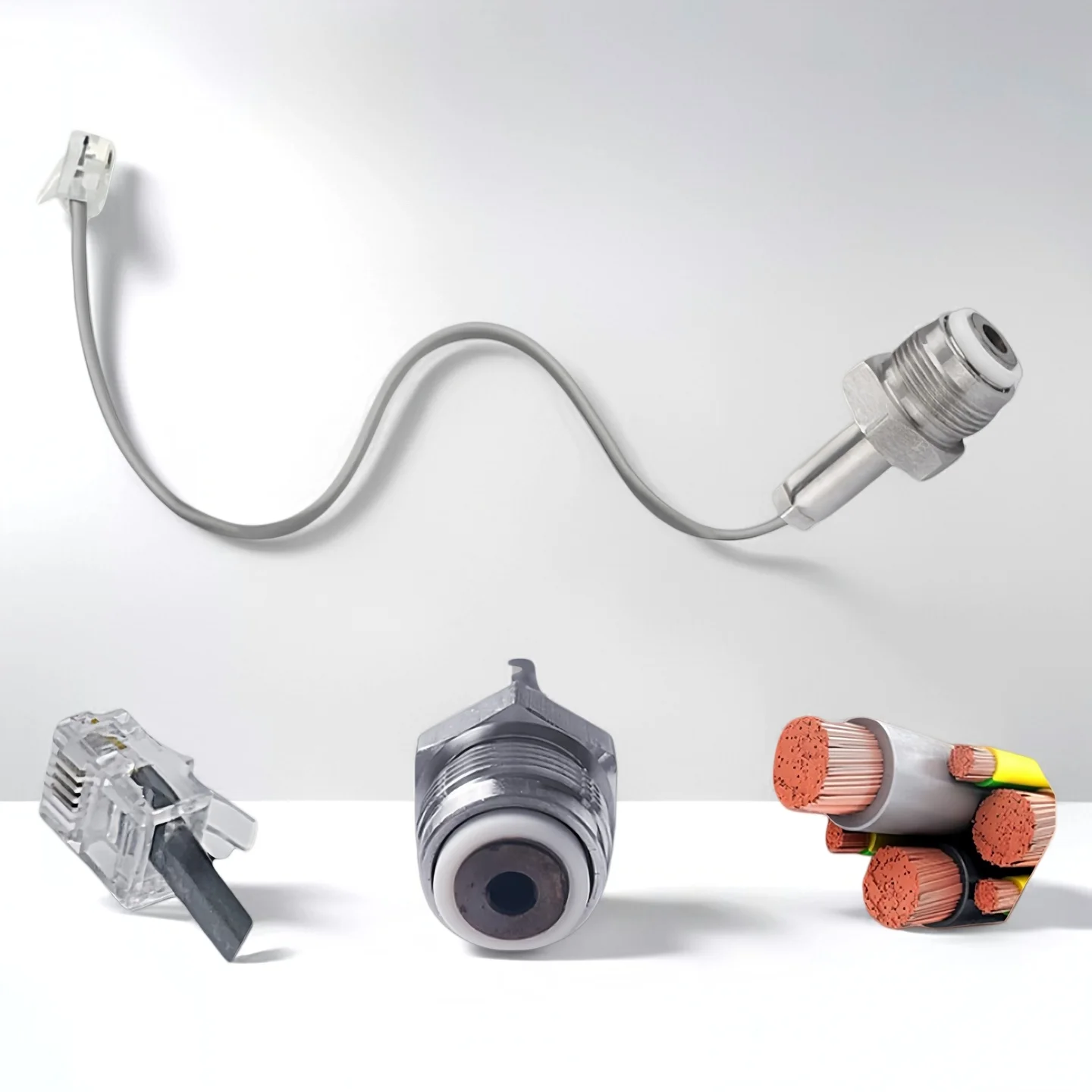 

Airless Paint Sprayer Pressure Sensor Transducer with Cable Spraying Equipment Pressure Control Replacement Parts