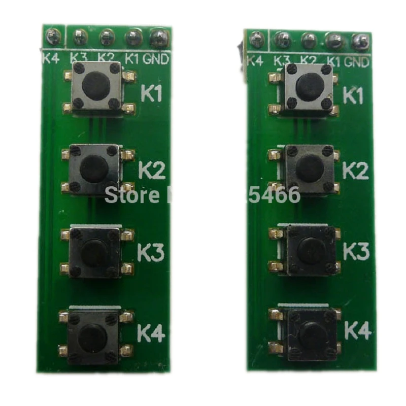 2/8/24Pcs Push Button Switch 4 Keyboard Module key Board Button For PIC PLC ARM FPGA CPLD MCU Development Board