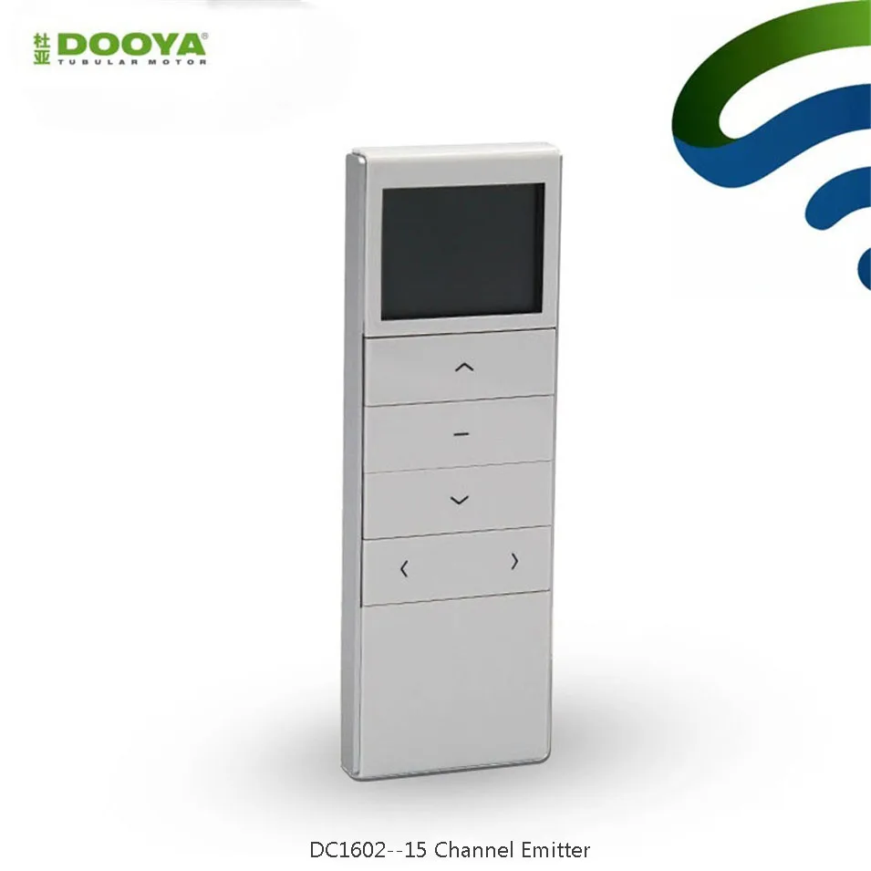 Dooya DC1602 mando a distancia de 15 canales para motor Dooya RF433, Control remoto de 15 motores, para Dooya DT52E/KT82TN/KT320E/DT360E