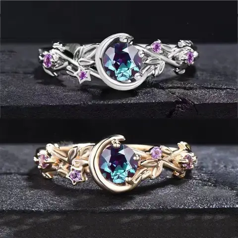 Anime Game  Customization Delicate Shining Cosplay Ring Unisex Adjustable Rings Party Jewelry Gifts