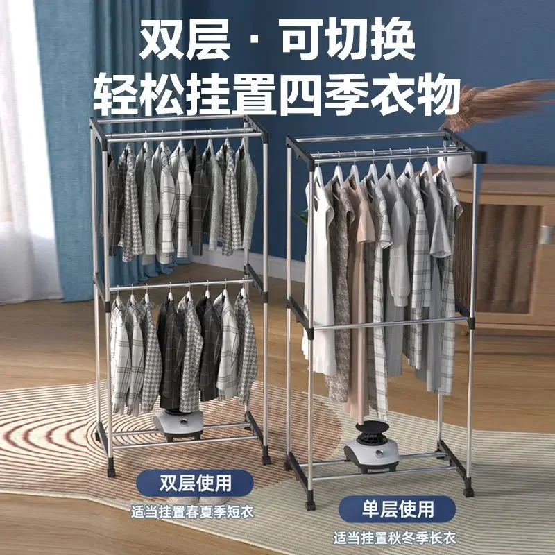 Dryer household dryer quick drying clothes baking artifact small baby clothes air dryer hanger wardrobe - Image 5