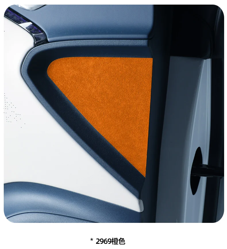 

Italian Suede Overlay Interior for Zeekr 007 2024 2025 Car Door Switch Buttons, Reading Light, Steering Wheel Decal, Air Outlet