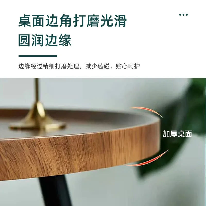 Tavolino da tè portatile tavolino ovale Internet celebrity ins vento pieghevole rotondo rimovibile