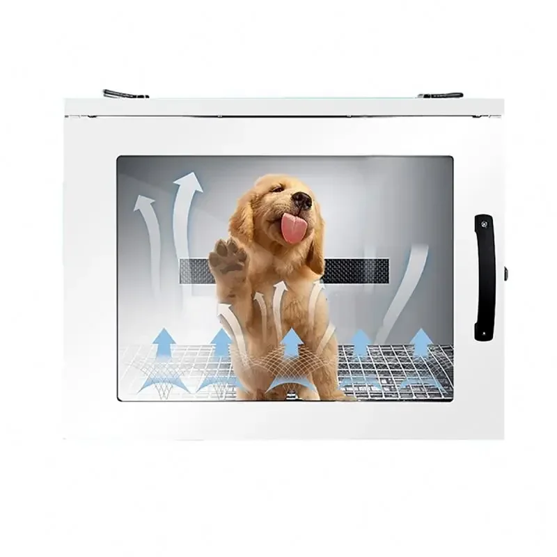 Custom Quick Drying Large Automatic Pet Grooming Dryer Pet Hair Dryer Box Dog Hair Blower Drying Machine