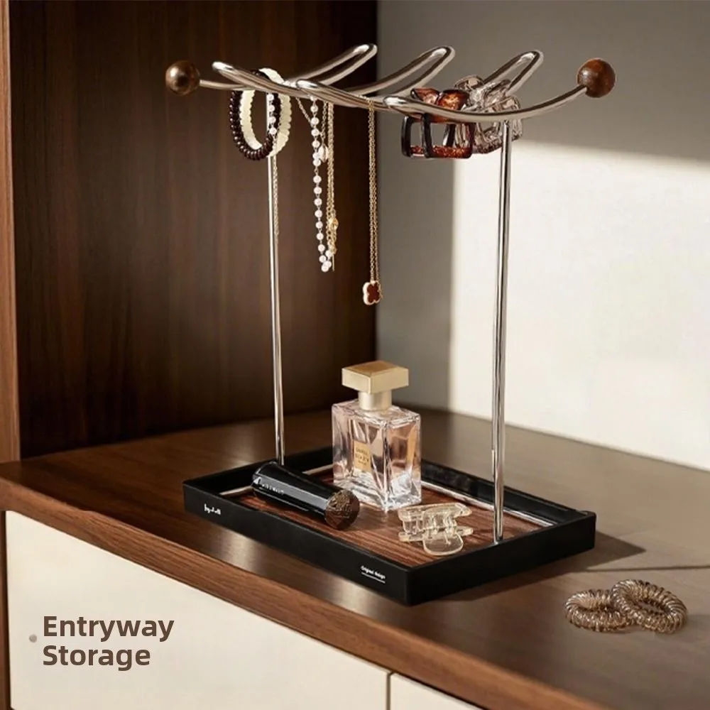 

Vintage Coffee Cup Rack Elegant Dry Quickly Jewelry Display Shelf Non-slip Stainless Steel Goblet Storage Holder Countertop