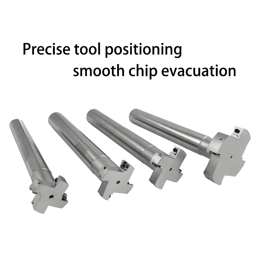 200mm long, 10mm thick CNC T-slot end mill shank, HTS series slotting shank, T-slot end mill holder, carbide insert CCMT06