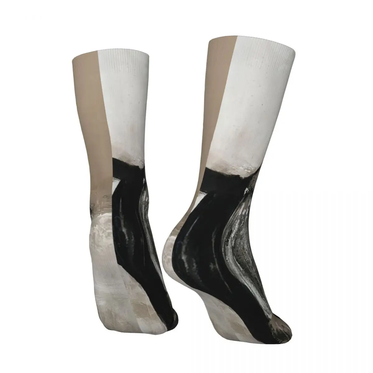 All Seasons Neutral Abstract Socks Harajuku Sport Middle Tube Socks Funny Stockings for Men Women Valentine's Day Gifts