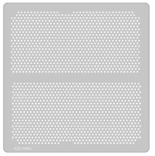 AM4 AM5 LGA1151 1155 1156 1200 1700 CPU Pin Socket Steel Stencil Solder Paste Stencil