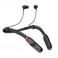 Auriculares inalámbricos con banda para el cuello, cascos estéreo con sonido 9D, Bluetooth, 200 horas de reproducción, deportivos i35, TWS, con micrófono para Xiaomi