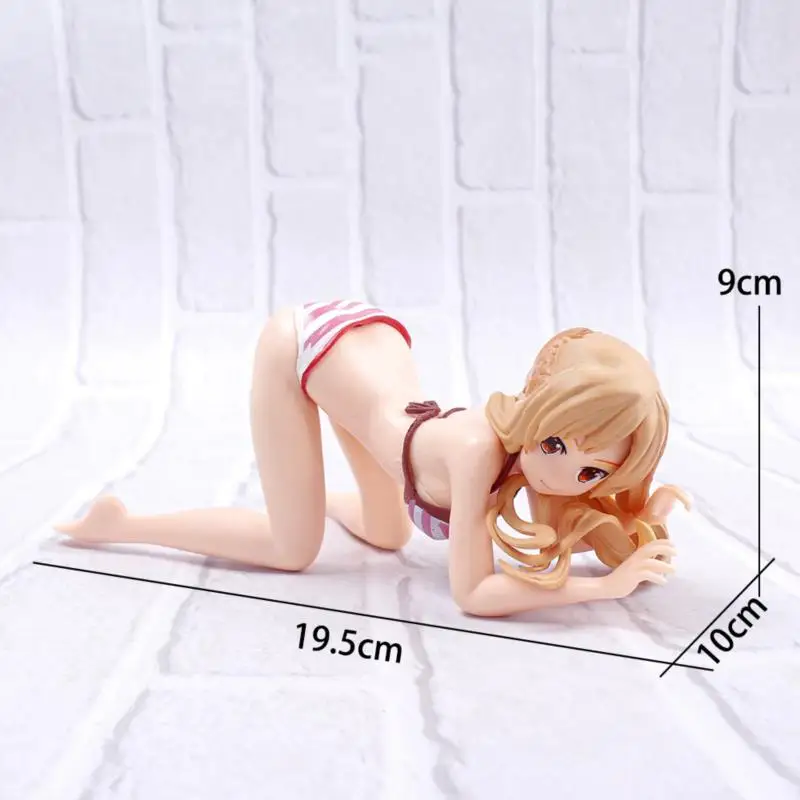 女の子のための漫画のアニメ車の装飾、創造的な電話ホルダー、ビキニ、ビーチ、車のインテリア