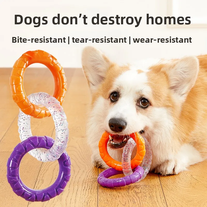 

clean teeth, relieve boredom, border shepherd Shiba Inu, small and medium-sized dogs, training and play, TPR toys, supplies