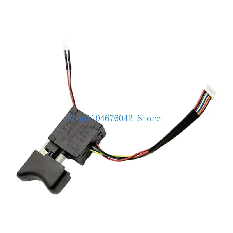 652F Replacement Wireless Drill Speed Controller Brushless Wireless Push Button 8 Wire