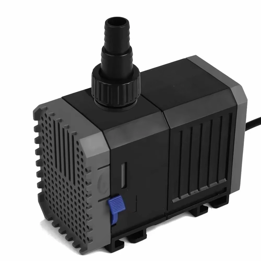 Ultra Quiet Submersible Aquarium Water Pump, Adjustable Flow 1500-5000L/h for Fish Tank Fountain Pond Rockery