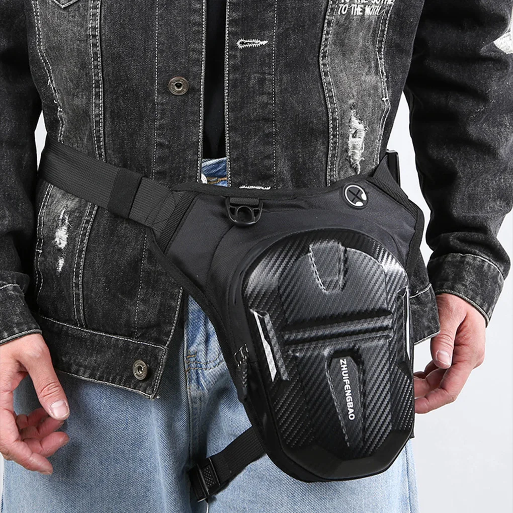 

Travel Bag Waterproof Motorcycle Waist Leg Bag Men Hip Bum Pack Leg Side Bag Ride Bags Outdoor Casual Pack Bag