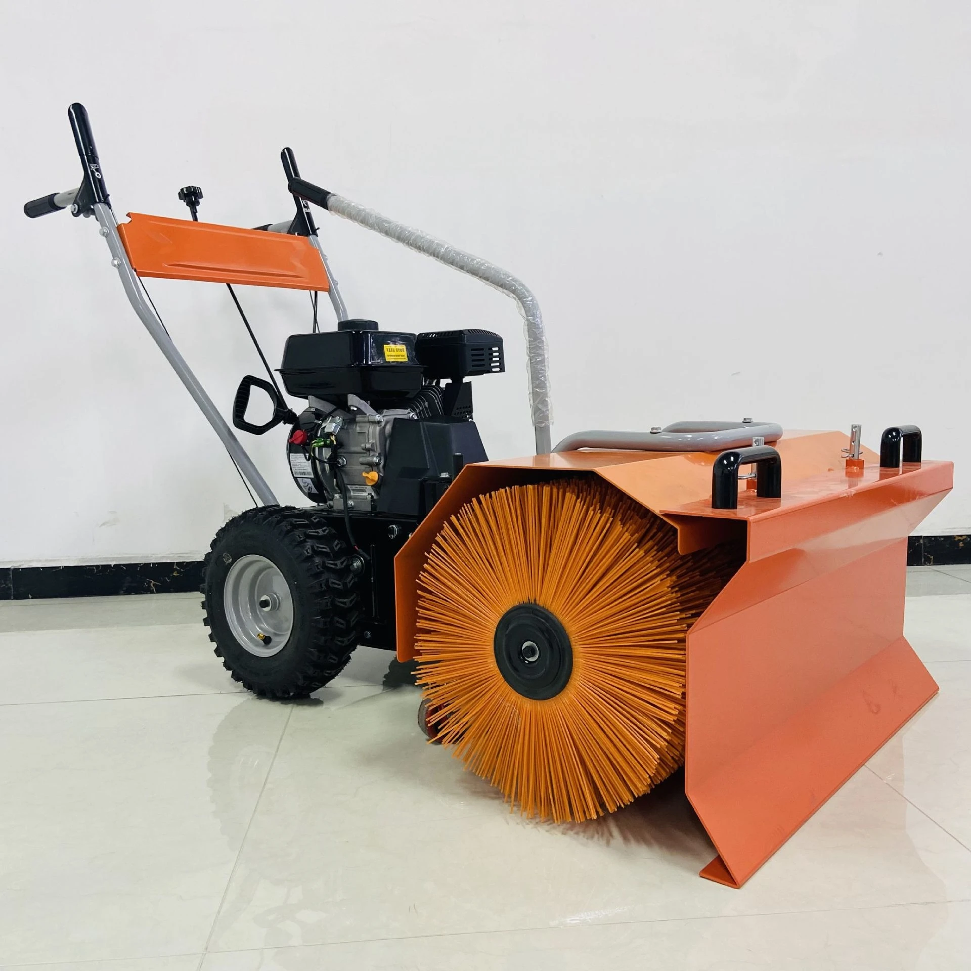 

2025 6.5HP High-Horsepower Walk Behind Snow Thrower Small Handheld Multi-Function Snow Plow Snow Sweeper