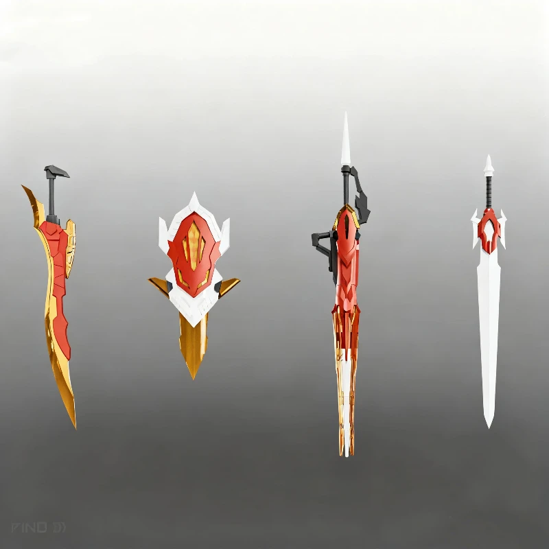 جديد Xiwan She Lj002 30 سنتيمتر الريش الملك التنين ميكا الجمعية نموذج جمع الحلي مفاجأة الهدايا عمل أرقام لعبة يمكن وضعها #5