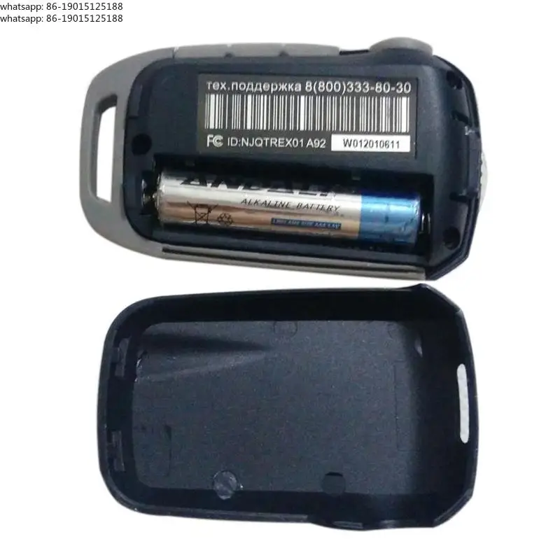 Bestseller  A92 LCD Remote Keychain Russian Version Key A92 Two-way Car Alarm System