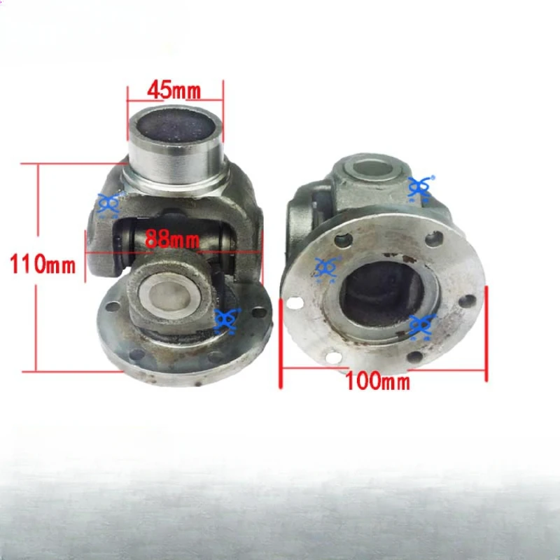 Connecting plate welding fork interface universal joint cross bearing customized universal joint small angle connector