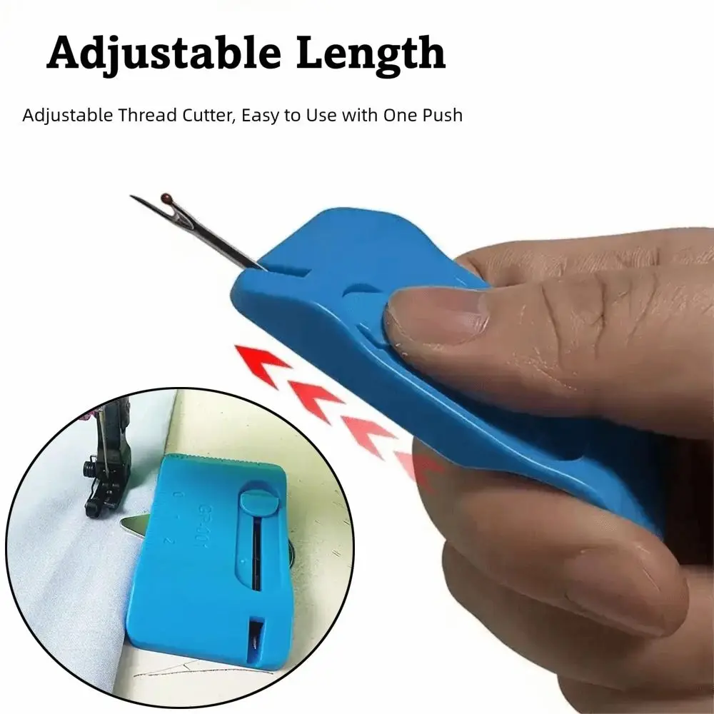 Adjustable Magnetic Sewing Track Built-In Seam Ripper Positioning Tool Magnetic Seam Guide Multifunctional with Measurement