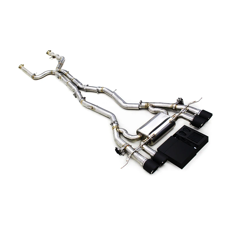

Custom Valvetronic Exhaust System For BMW M3/M4 G80/G82 S58 3.0T 2019-2024 SUS304 2.75inch Equal Length Midpipe Catback Muffler