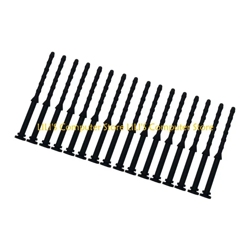

A52B 16PCS Computer Case Fan Anti Vibration Rubber Rivets Noise Reduction Fan Mounts