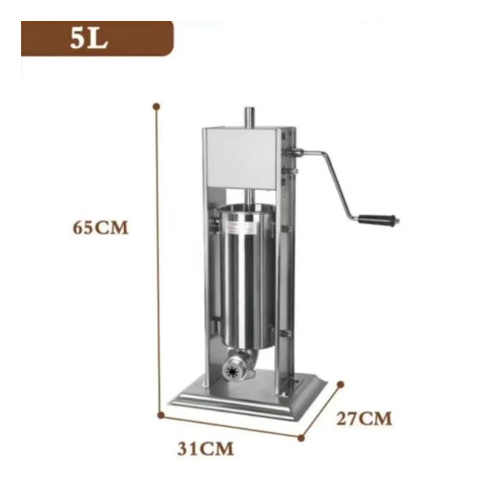 Commercial 3L/5L/7L Stainless Steel Manual Spanish Churros Machine Maker to Make Churros Churro Filling Machine