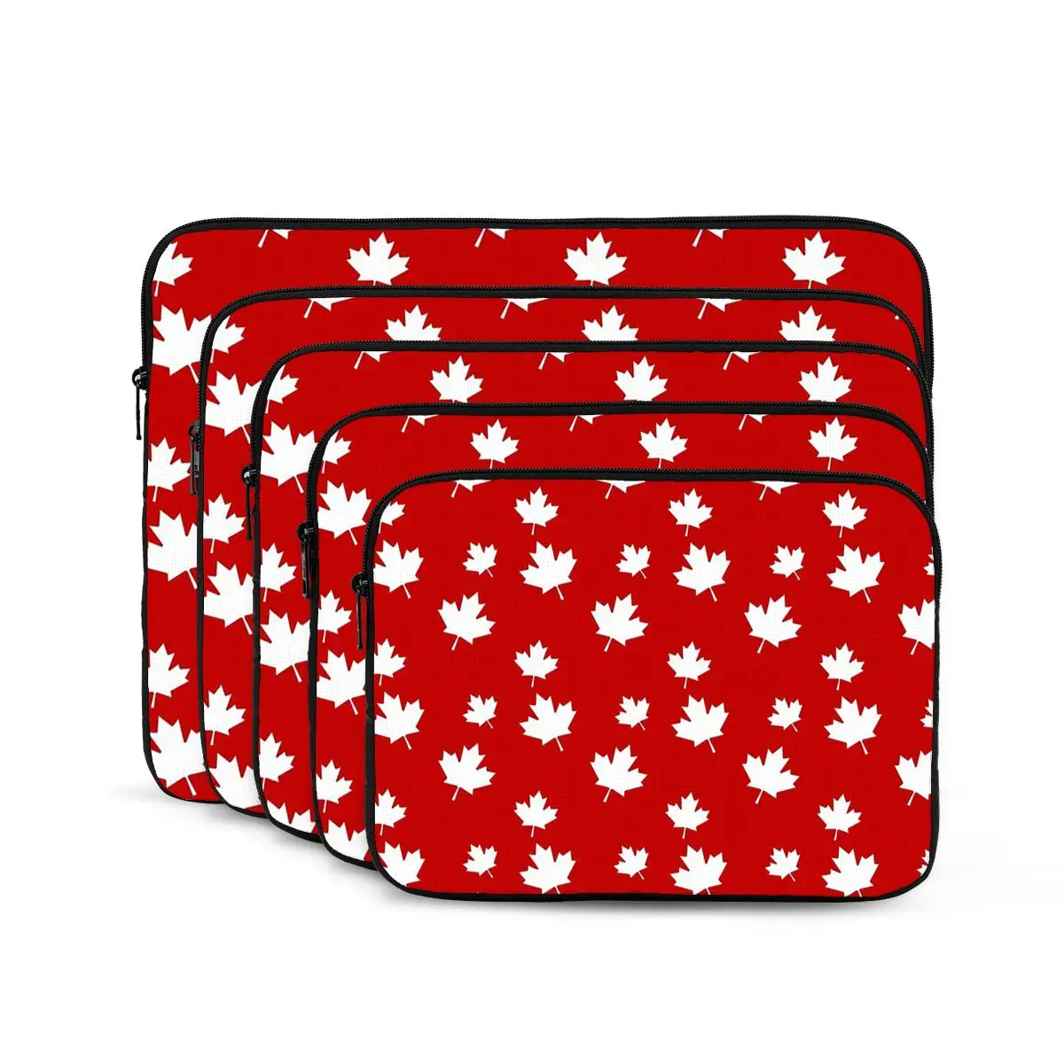

Канада Кленовый лист Флаг Узор Красный Белый Флаг Канады Сумка Для Ноутбука Чехол Для Macbook Air Pro Tablet Противоударный Чехол Сумка