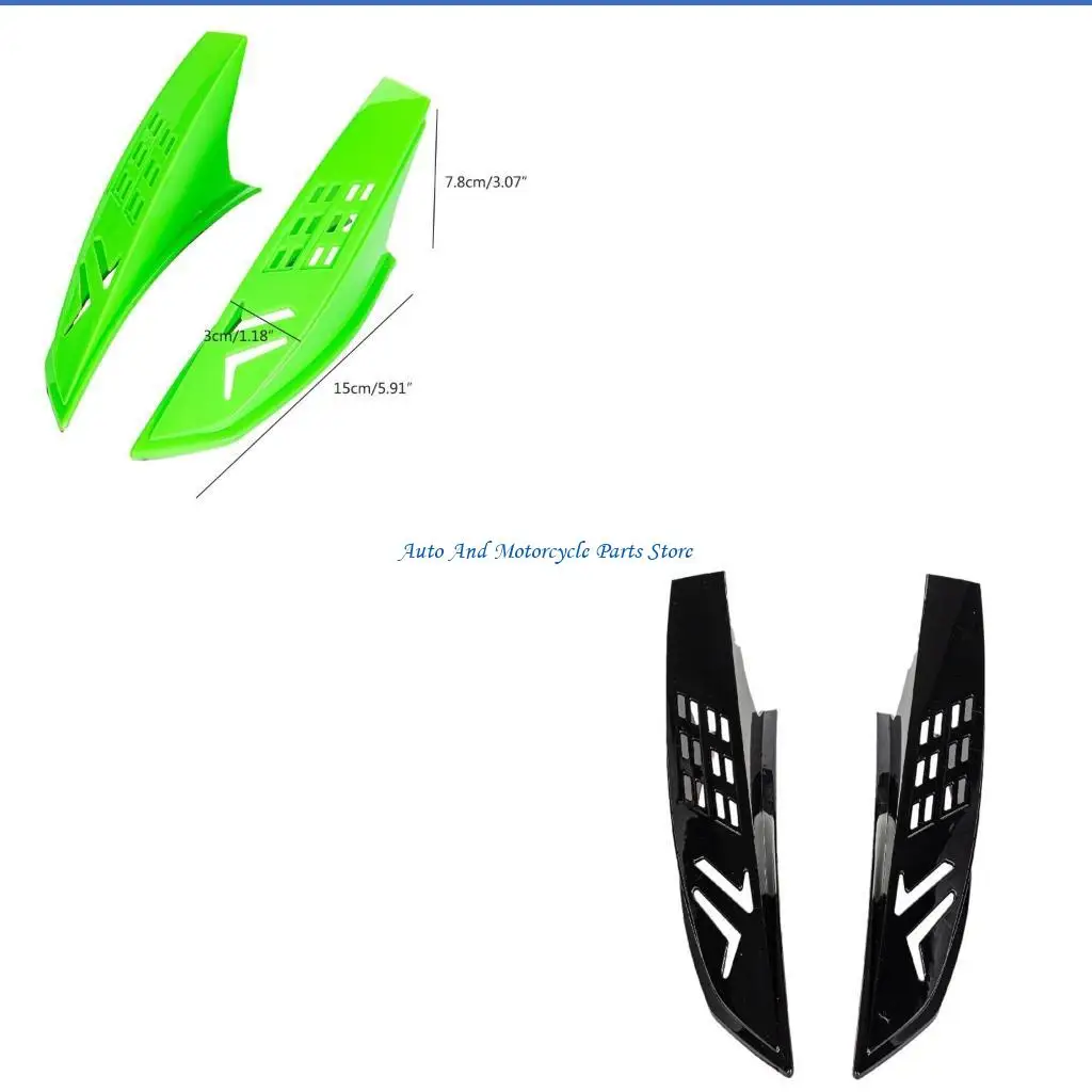 

P9FD 2Pcs Horns for Skateboard Motorcycle Helmet Punk Decoration Sticker