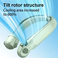 Ventilateur de cou portable Lenovo, ultra longue autonomie, refroidissement silencieux, vent puissant, ventilateur électrique sans pales, climatiseur d'extérieur 2026 6