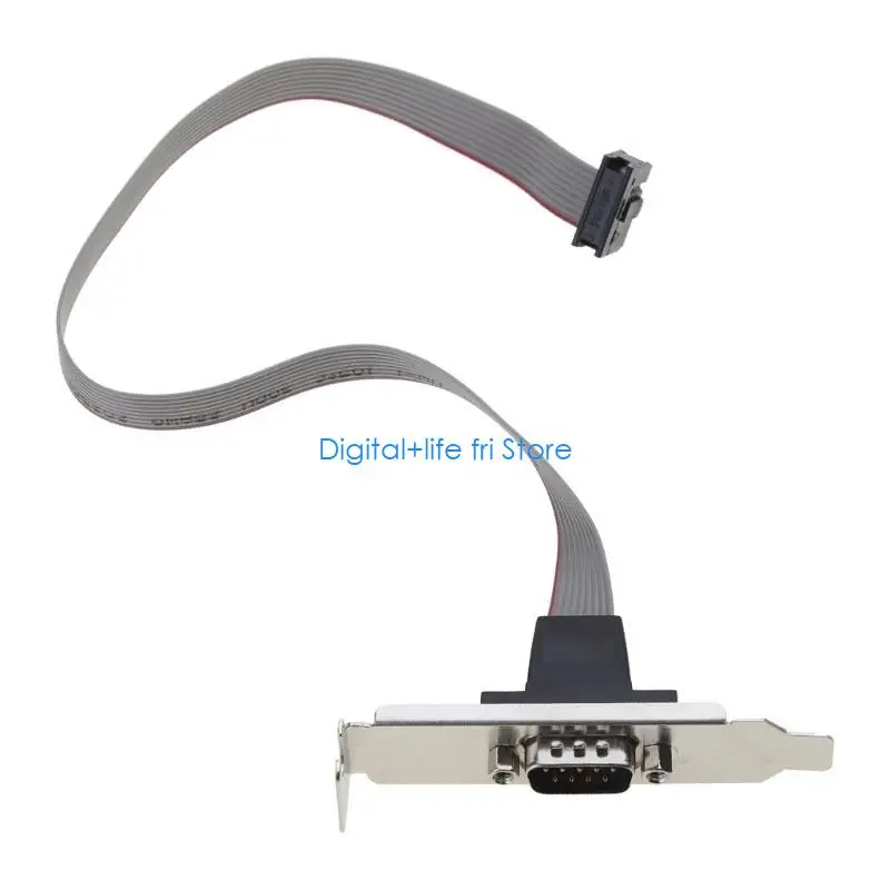 E06D Serial Baffle DB9 RS232 Baffle Line Motherboard Serial Port Com DB9 Expansion