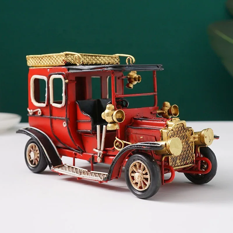 

Simulation Of Carriage Model Wrought Iron Retro Nostalgic Objects Collection Decoration Ornaments