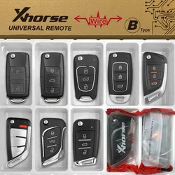 YAYUN Xhorse XK Series Wire Remote XKB501EN XKB508EN XKKF02EN XKLKS0EN XKMQB1EN For VVDI Key Tool Car Key Cloner and Programmer