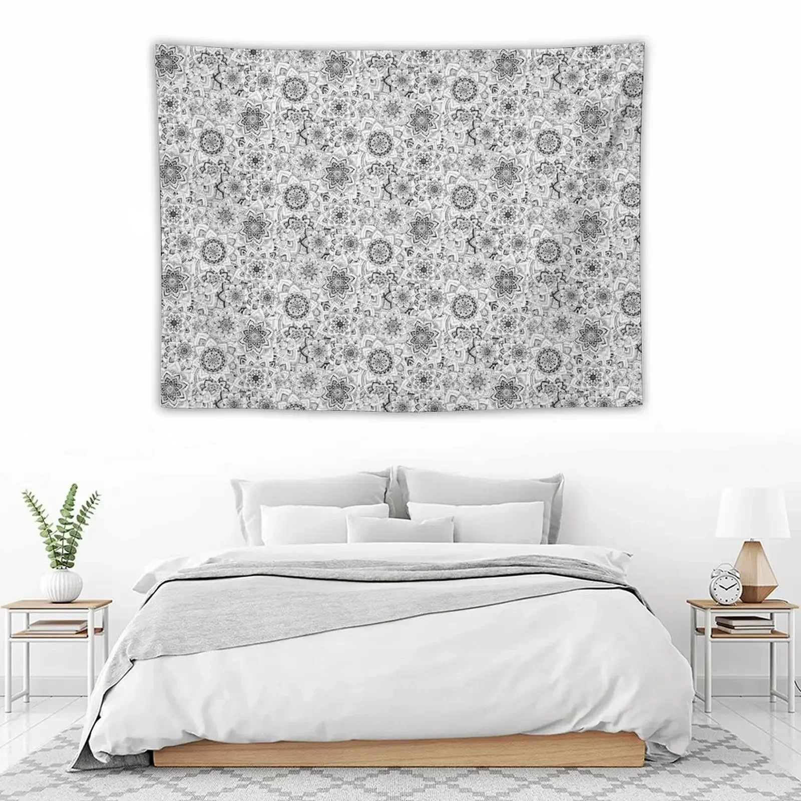 Entangled Mandalas 1 Tapestry House Decorations Carpet On The Wall Room Decoration Accessories Room Decore Aesthetic Tapestry