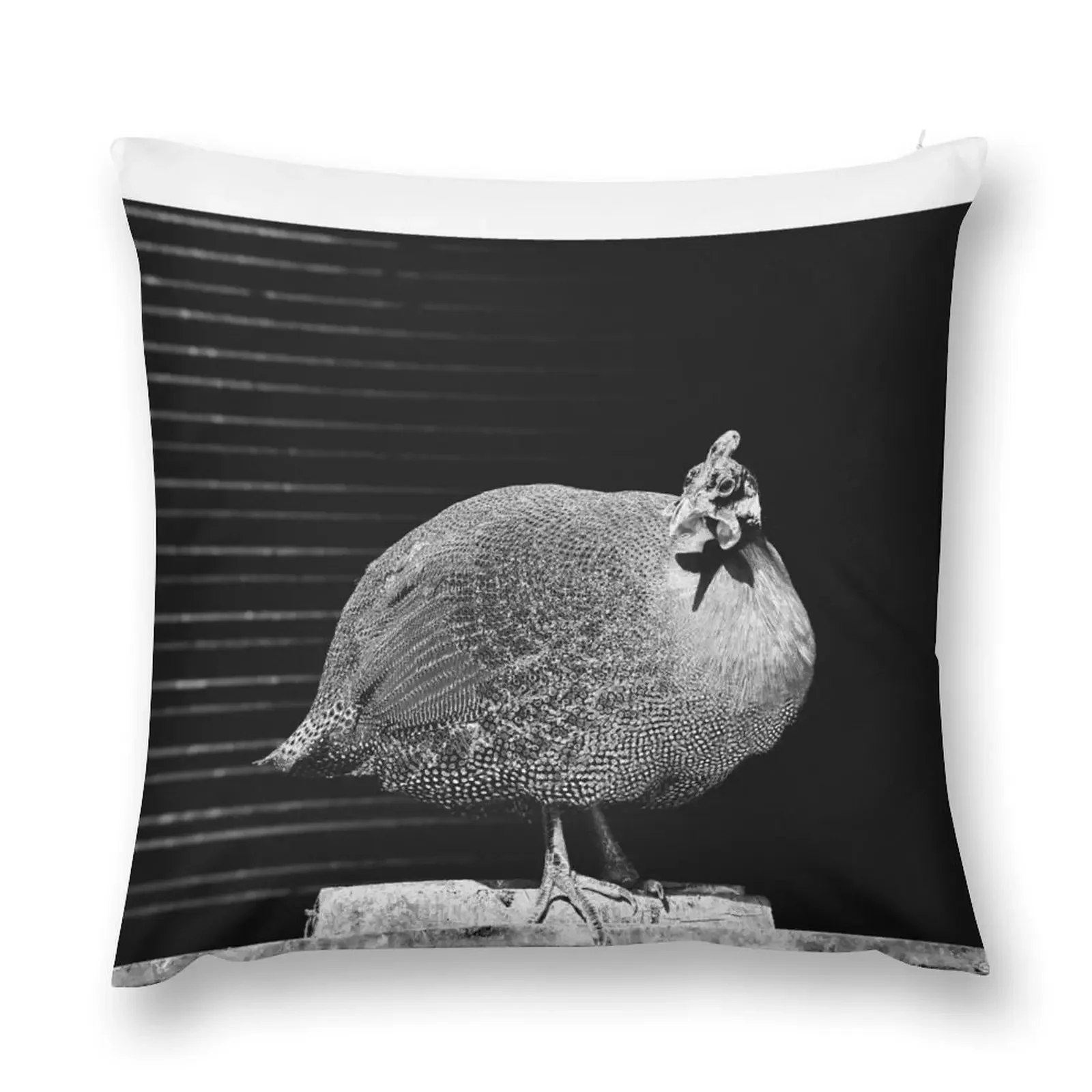 

Guinea fowl black & white sketch Throw Pillow luxury throw pillow covers Pillowcases For Pillows Sofa Cushion pillow