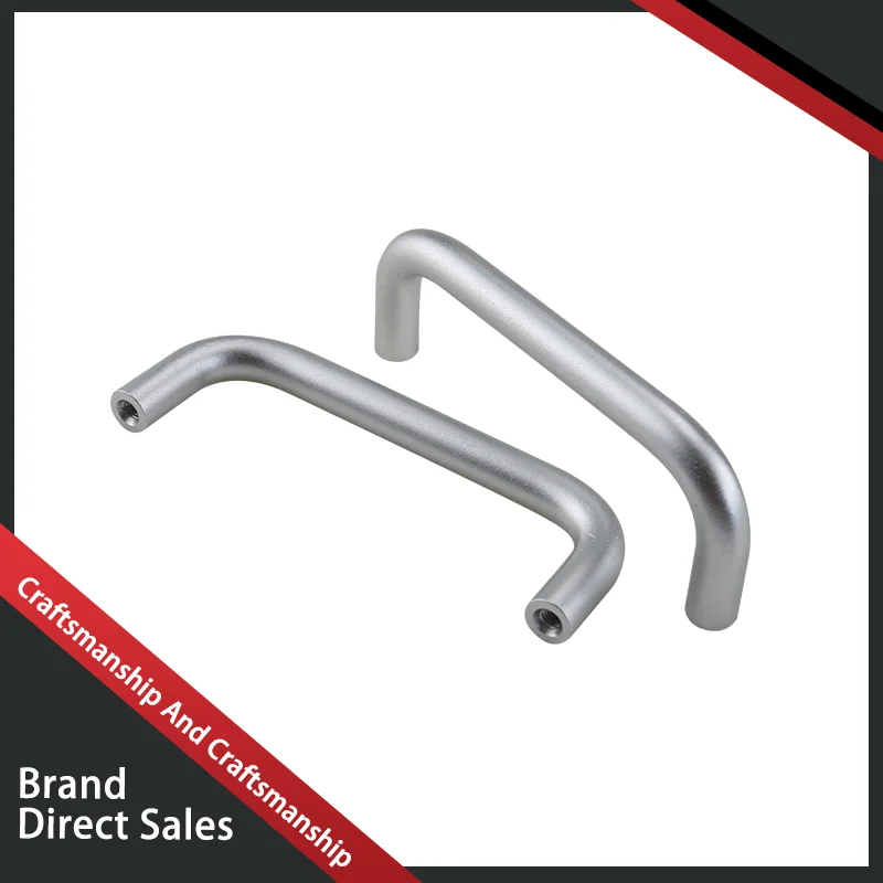U-Shaped Aluminum Alloy Round Rod Handle Used For Industrial Handle Of Mechanical Equipment Cabinet Doors