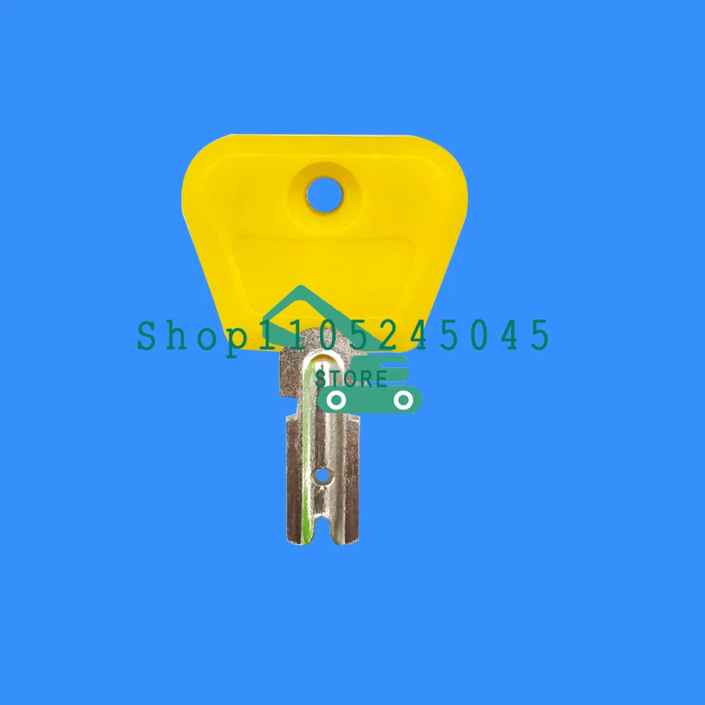 10/5/1PCS Yellow 1492154 379902 2368655 Forklift Ignition Lock Switch Key Fit for Hyster Clark Yale 2035830