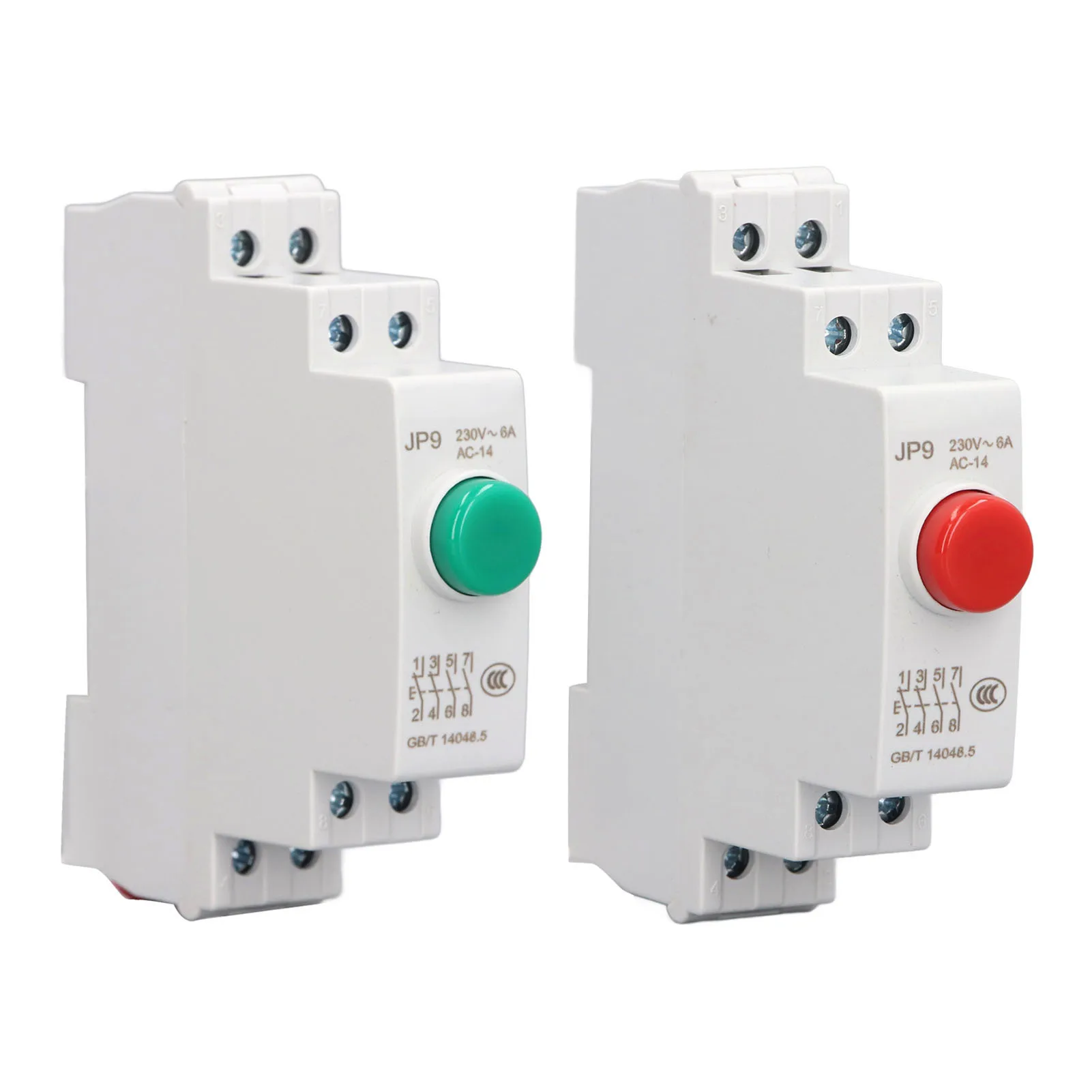 6A Din Rail Push Bu… - image