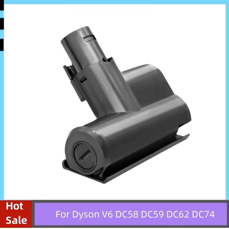 Mini Motorized Tool Brush Head Mattress Suction Head for Dyson V6 DC58 DC59 DC62 DC74 Stick Vacuum Cleaner Head Replacement