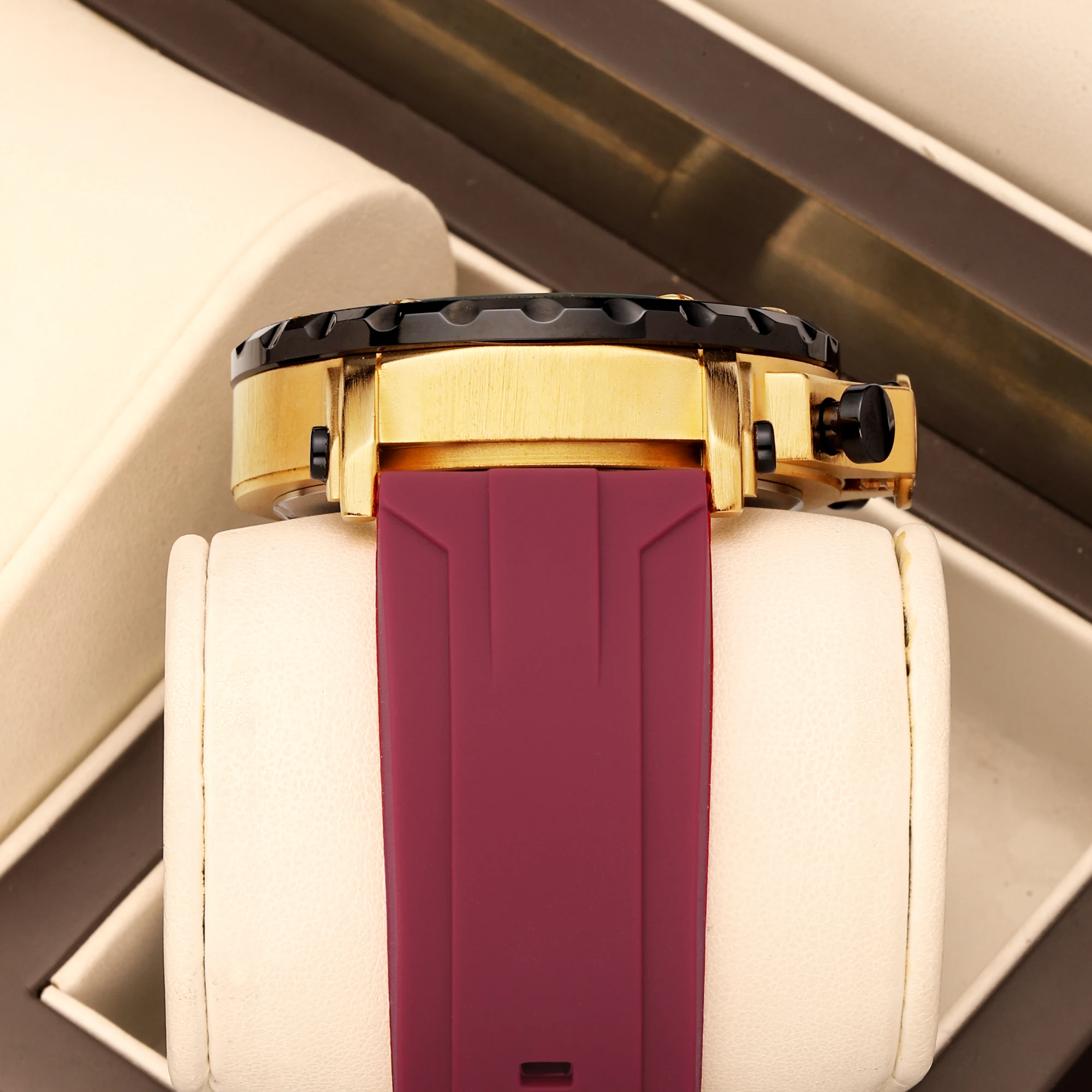 Zegarek męski YaLaLuSi z dużą  – Leather Watch Band Men recenzja i cena