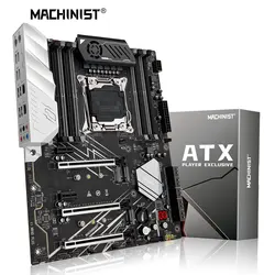 MACHINIST x99 Motherboard Support LGA 2011-3 Intel Xeon CPU E5 V3/V4 Processor DDR4 ECC/Desktop Memory RAM NVME M.2 USB 3.0 ATX