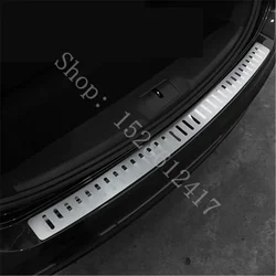 For VW Volkswagon Sharan 2012 2013 2014-2018 Rear Door Sill Bumper Protector Sill Rear boot guard styling Car accessories