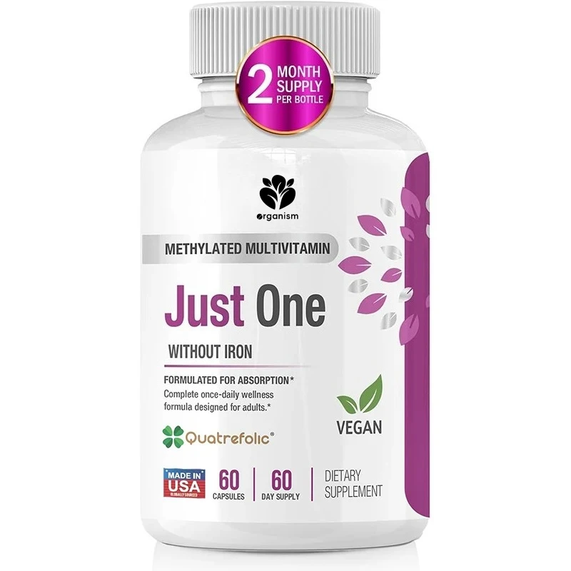 

Метилированный мультивитамин -60 капсул Pure Methyl B12, добавка для поддержки фонированной кислоты